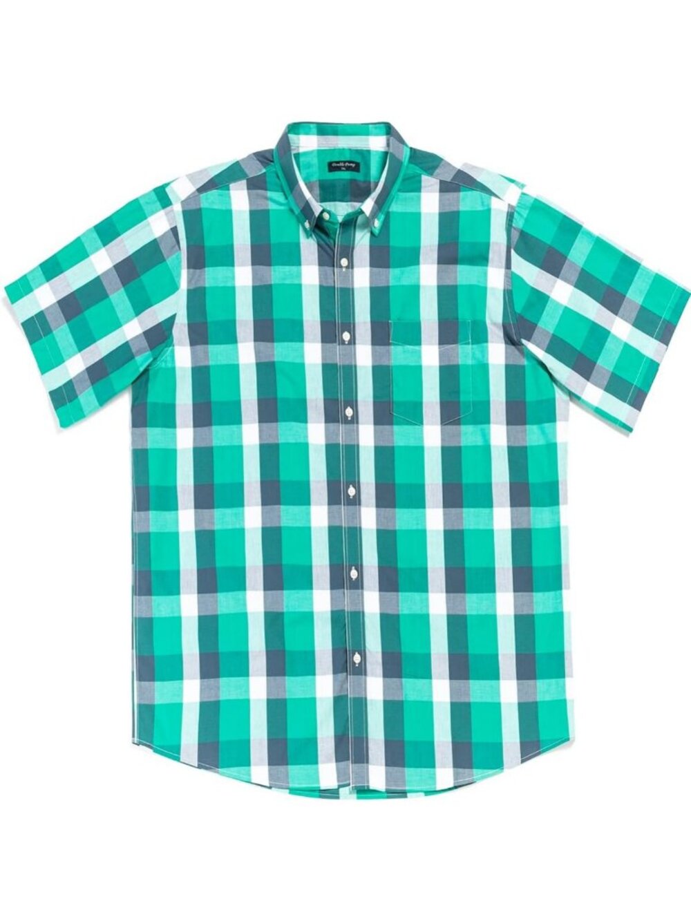 Stylish Big & Tall Short Sleeve Button Down Shirts for Men, Sizes XL to 6XL